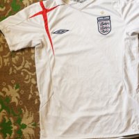 Футболна фланелка на Англия, снимка 2 - Спортни дрехи, екипи - 32153245