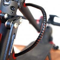 Спирала за кабел черна, снимка 2 - Части за велосипеди - 39906379