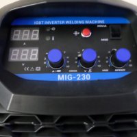 Телоподаващо с Електрожен MIG/MMA 230А + Ред. вентил , 4м евро шланг, снимка 3 - Други машини и части - 29926520