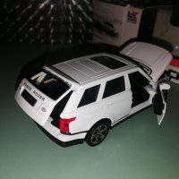 Метални джипове със звук и светлини Range Rover бял и черен , снимка 7 - Колекции - 38603783