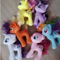 Малкото Пони My Little Pony плюшена играчка с грива голяма, снимка 1 - Плюшени играчки - 29761181