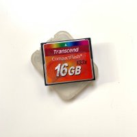 ✅ CF Карта памет 🔝 Transcend 16 GB, снимка 1 - USB Flash памети - 42354800