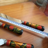 Руски ножове с дървена дръжка , снимка 4 - Антикварни и старинни предмети - 37954014