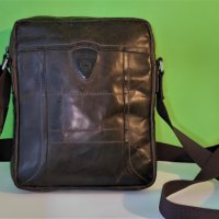 STRELLSON - Мъжки чанти за през рамо - естествена кожа, снимка 9 - Чанти - 42115030