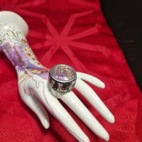 Много красив дамски сребърен пръстен BULGARI - 12.5 грама- проба 925, снимка 8 - Пръстени - 40811440