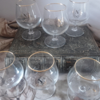 Чаши за коняк Наполеон, маркирани Франция, снимка 7 - Сервизи - 44921190