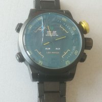Мъжки часовник WEIDE. Масивен модел. Аналог - дигитал. Ana-digi. Sport watch. Japan move. , снимка 4 - Мъжки - 40598969