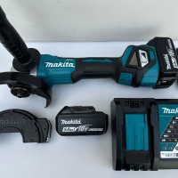 Makita DGA511 - Безчетков ъглошлайф 2x18V 5.0Ah, снимка 1 - Други инструменти - 44151597