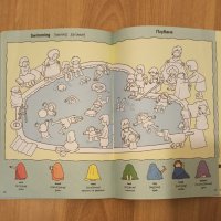 Книжка на английски за оцветяване със 100думички, снимка 4 - Детски книжки - 34223264