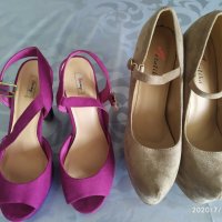 Дамски сандали и обувки, снимка 1 - Дамски обувки на ток - 29323571