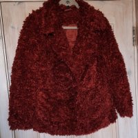 Дамско пухкаво палто H&M размер XS, снимка 1 - Палта, манта - 42865817
