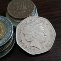 Монета - Великобритания - 50 пенса | 1998г., снимка 2 - Нумизматика и бонистика - 35233948