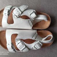 33 номер Детски бели сандали от естествена кожа, снимка 9 - Детски сандали и чехли - 40760876