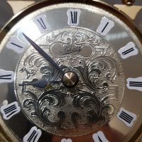 Немски настолен кварцов часовник с колба, снимка 4 - Антикварни и старинни предмети - 38333403