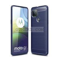 Motorola Moto G9 Power Карбонов удароустойчив гръб , снимка 4 - Калъфи, кейсове - 31497456
