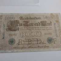 Райх банкнота - Германия - 1000 марки / 1910 година- 17937, снимка 6 - Нумизматика и бонистика - 31034877