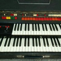 стар, ретро, винтидж професионален електронен синтезатор -орган WILGA, клавир, ел. орган, пиано, снимка 10 - Пиана - 30150553