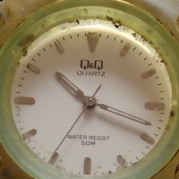 Модерен унисекс часовник Q/Q QUARTZ WATER RESIST много красив дизайн 38125, снимка 3 - Дамски - 40754115