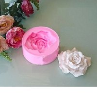 Голяма Отворена Роза силиконов молд форма калъп шоколад фондан гипс сапун, снимка 2 - Форми - 39933558