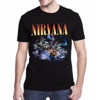  Рок тениска Nirvana Дамски и Мъжки 7 модела, снимка 4 - Тениски - 28247290