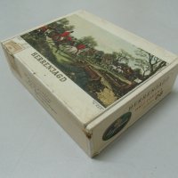 № 5794 стара дървена кутия HERRENJAGD  - размер 16 / 15 / 4,5 см , снимка 4 - Други ценни предмети - 34871211