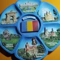 Romania Сувенир чиния за стена, снимка 1 - Декорация за дома - 39491931