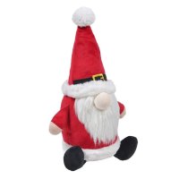 Коледно плюшено гномче Дядо Коледа, 33 см, снимка 2 - Плюшени играчки - 42792604