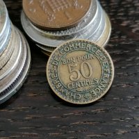 Mонета - Франция - 50 сентима | 1923г., снимка 1 - Нумизматика и бонистика - 30553549