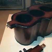 цигулка-дървена за колекция за вино-60х22х16см, снимка 17 - Колекции - 30062949
