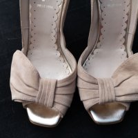 Обувки на ток -от Естествен велур, снимка 9 - Дамски обувки на ток - 38394218