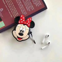 Мини или мики маус слушалки с калъфче, снимка 3 - Безжични слушалки - 42754289