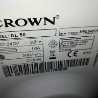 crown-нова пералня 1111221642, снимка 5 - Перални - 38638600