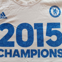 Adidas Chelsea тениска фланелка Адидас челси Шампиони 2015, снимка 3 - Футбол - 44693379