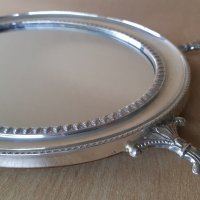 Сребърно огледало КРАСИВА сребърна рамка стара Испания , снимка 7 - Огледала - 36708656