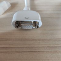 Преходник Mini DVI to VGA Apple ,MacBook, снимка 3 - Кабели и адаптери - 30980444