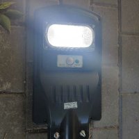 Соларно Улично Осветление 60W със дистанционно управление и сензор 👌 ТОП ЦЕНА , снимка 3 - Соларни лампи - 30214771