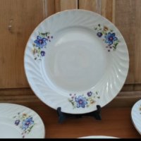 Стар български порцелан сервиз за хранене чинии , снимка 6 - Антикварни и старинни предмети - 35849370