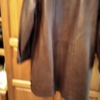 Продавам макси кожено палто от естествена кожа, снимка 4 - Палта, манта - 34208005