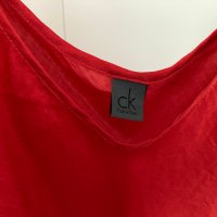 Червен топ на CK Calvin Klein, бял топ на Massimo Dutti, снимка 6 - Потници - 37621397
