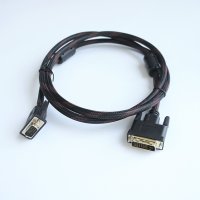Кабел VGA(м)/DVI 29pin(м) 1,5m, снимка 1 - Кабели и адаптери - 42569195