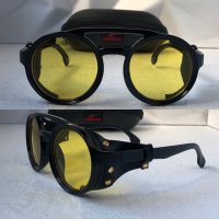 Carrera Мъжки слънчеви очила с кожа кръгли , снимка 2 - Слънчеви и диоптрични очила - 40530796