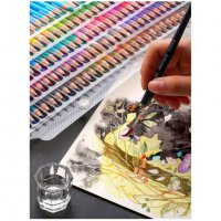  Маслени моливи за рисуване в луксозна опаковка 72 бр, снимка 8 - Рисуване и оцветяване - 37878858
