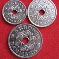 Монети - 1,2 и 5 крони Дания, снимка 1 - Нумизматика и бонистика - 40795966