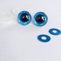 3D 20мм блестящи очички за амигуруми, плетени играчки, снимка 8 - Други - 35286424