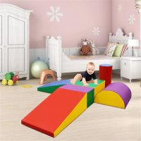 Безопасен мек комплект форми за игра за бебе от 6 части XF1805301X, снимка 3 - Образователни игри - 36808309