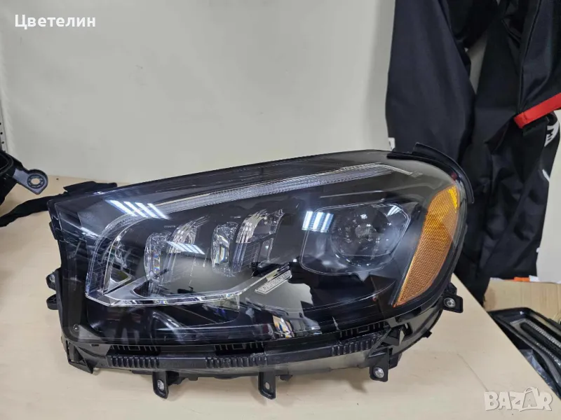 Ляв фар Mercedes W167 GLS USA  lqv far мерцедес ГЛС 167, снимка 1