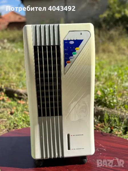 Мобилен климатик и Овлажнител с вентилатор за охлаждане, снимка 1