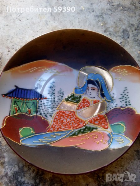 Чинийка с декорация, снимка 1