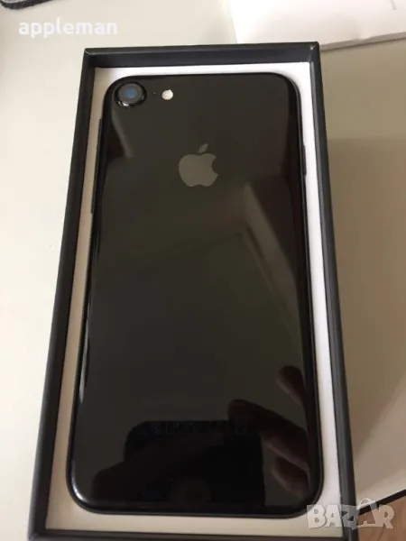 Apple iPhone 7 128Gb jet black Фабрично отключен, снимка 1