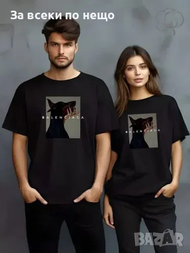 Balenciaga Тениски За Двойки👚Дамска Тениска Баленсиага👕Мъжка Тениска-Различни Модели Код LFS448, снимка 1